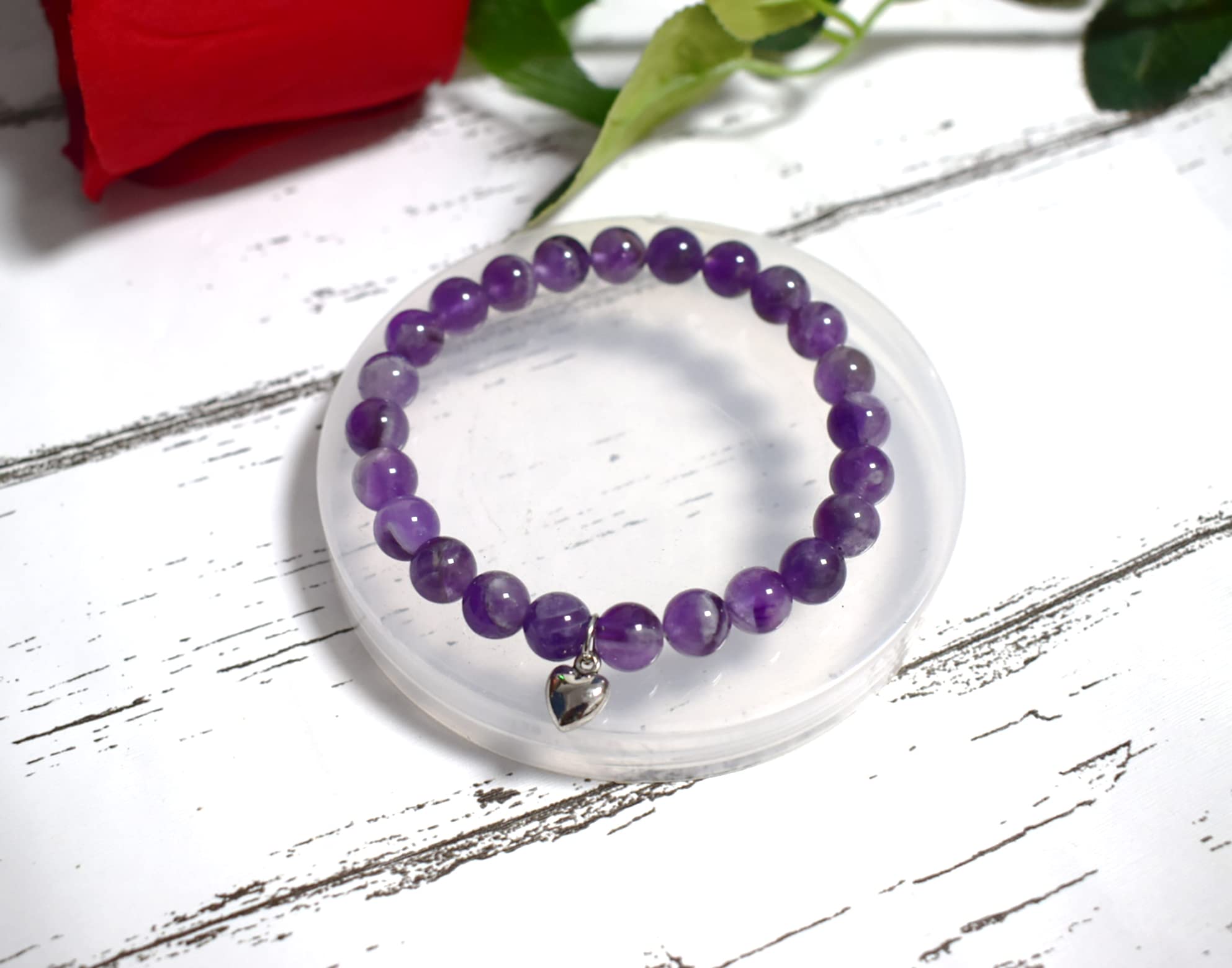 NKIPORU Coworker Leaving Gifts for Women Farewell Gifts Going Away Gifts Retirement Gifts for Coworkers Boss New Job Gifts Bracelet Christmas Gift Purple