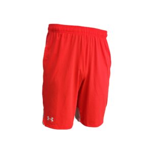 Under Armour Men's Shorts Polyester/Elastane Blend Loose Shorts Orange (Large)