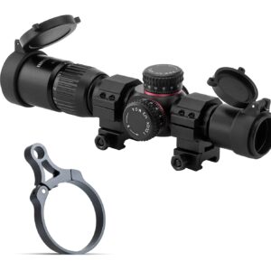 Monstrum G2 1-4x24 FFP Scope | Monstrum 43-B Throw Lever | Bundle