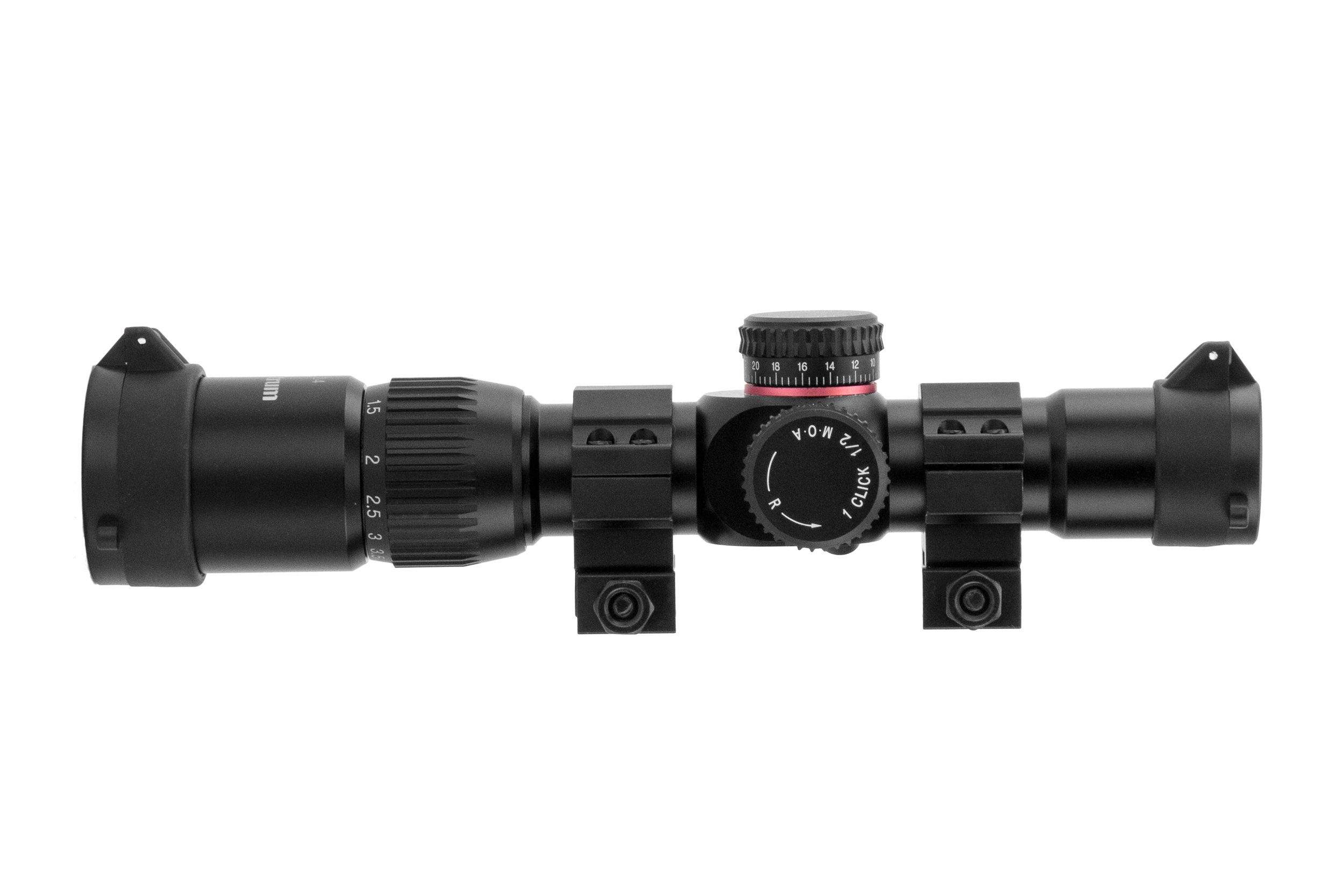 Monstrum G2 1-4x24 FFP Scope | Monstrum 43-B Throw Lever | Bundle