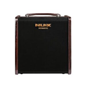 NUX Stageman II AC-80 Bluetooth Portable Acoustic Guitar Amplifier, 80 Watts