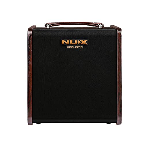 NUX Stageman II AC-80 Bluetooth Portable Acoustic Guitar Amplifier, 80 Watts