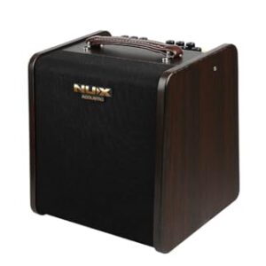 NUX Stageman II AC-80 Bluetooth Portable Acoustic Guitar Amplifier, 80 Watts