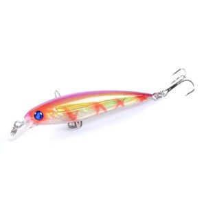 8pcs Fishing Minnow Lures and Crank Baits , as Sinking Jerkbait Lures or Diving fishing Lures and Hard Lures, Fishing Plugs and Hard Swimbaits or Topwater Baits for Salmon Redfish Trout BassWalleye-29