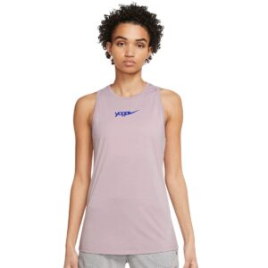 nike women's yoga graphic tank (as1, alpha, s, regular, regular, plum fog, small)