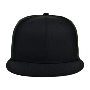 Lids Blank Dime Adjustable Snapback Hat Black