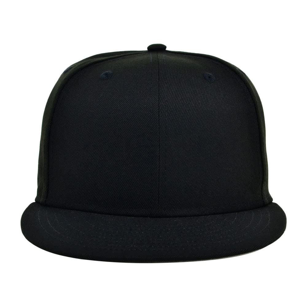 Lids Blank Dime Adjustable Snapback Hat Black