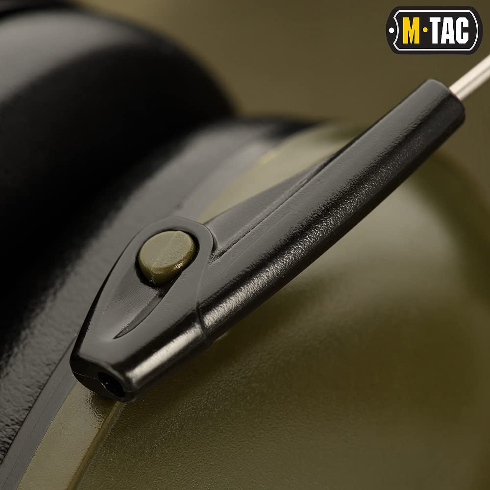 M-Tac Passive Ear Protection for Shooting Tac Force - Tactical Military Hearing Protection Noise Reduction Earmuffs