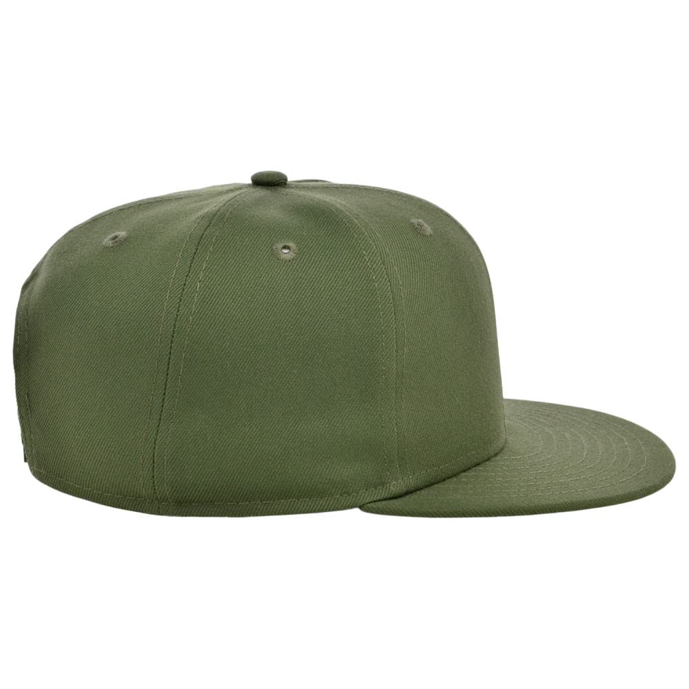 Lids Blank Dime Adjustable Snapback Hat Olive