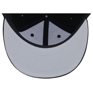 Lids Blank Dime Adjustable Snapback Hat Black