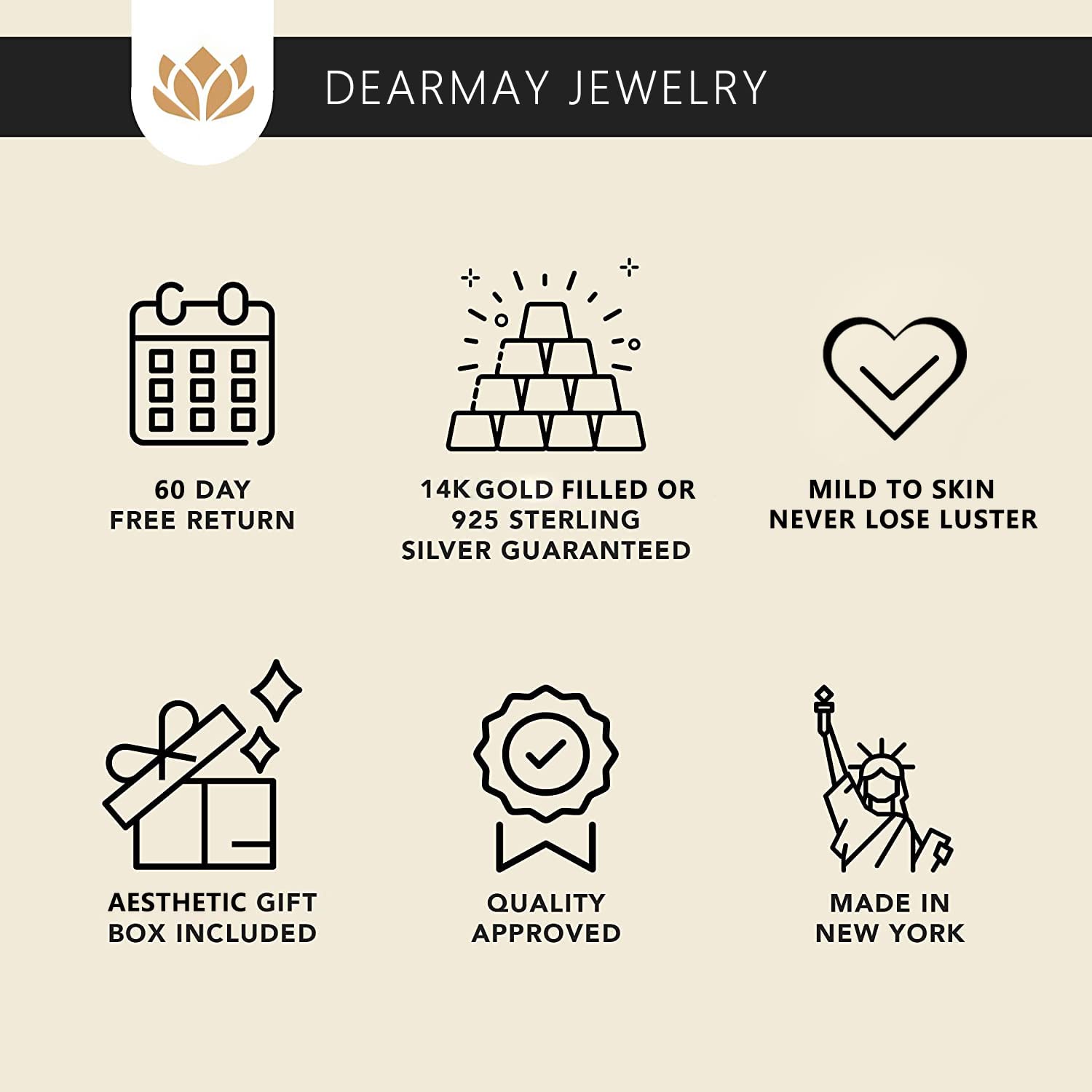 DEARMAY 14K Gold Necklace for Women Dainty Gold Choker Herringbone Necklaces for Women Simple Minimalist Thin Snake Chain Necklace Gold Jewelry for Women Teen Gifts