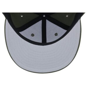 Lids Blank Dime Adjustable Snapback Hat Olive