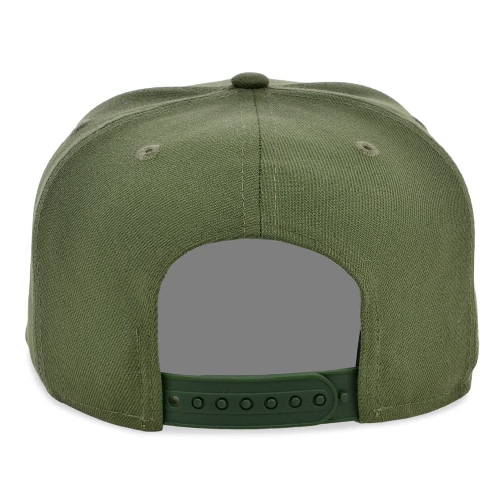 Lids Blank Dime Adjustable Snapback Hat Olive