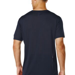 GRAMVAL Men's Crew T-Shirt,Light Weight Dry-Fit Moisture Wicking Active Athletic Performance Dark Navy