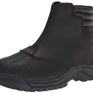 Propét Men's Blizzard Mid Zip, Black, 10.5 XX-Wide US