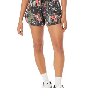 Puma Golf Women's Standard Nassau Short, Puma Black-Hot Coral, Large