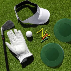 ZLY 4PCS Golf Cup Cover,Golf Hole Putting Green Cup Golf Practice Training Aids Green Hole Cup,for Outdoor Activities