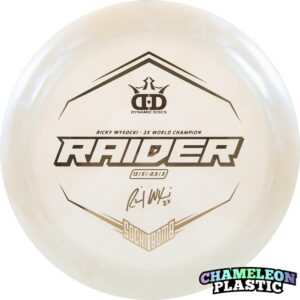 Dynamic Discs Limited Edition 2022 Team Series Ricky Wysocki Chameleon Lucid-X Raider Distance Driver Golf Disc [Colors Will Vary] - 173-176g