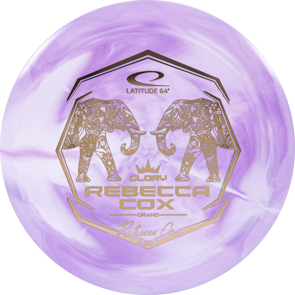 Latitude 64 Limited Edition 2022 Team Series Rebecca Cox Royal Grand Glory Fairway Driver Golf Disc [Colors Will Vary] - 173-176g