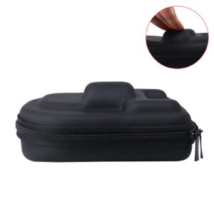 Sanmum Fishing Reel Case Bag Baitcasting Reel Fishing Tool Storage Pouch Reels Waterproof Protective Cover Sleeve(Reel Not Included) (Black for Right)