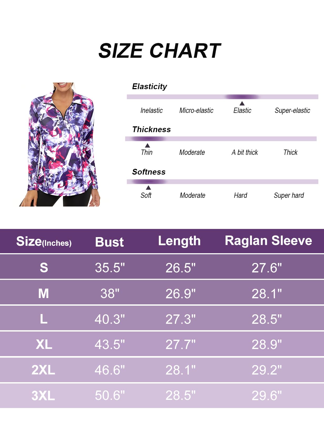 LURANEE UPF 50 Long Sleeve Women,Activewear Plus Size Dry Fit Athletic Tops Relaxed 1/4 Zip Pilates Running Pullover Gym Hiking Jacket Outfits Tops for Leggings Tie Dye XX-Large