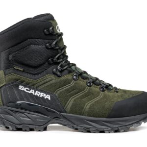 SCARPA Rush Polar GTX Waterproof Gore-Tex Synthetic Insulated Boots for Hiking and Trekking - Thyme Green - 10-10.5 Women/9-9.5 Men