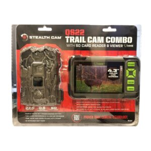 Stealth Cam QS22 Wildview Infrared Game Trail Deer 22MP Camera with HME Trail Cam Viewer