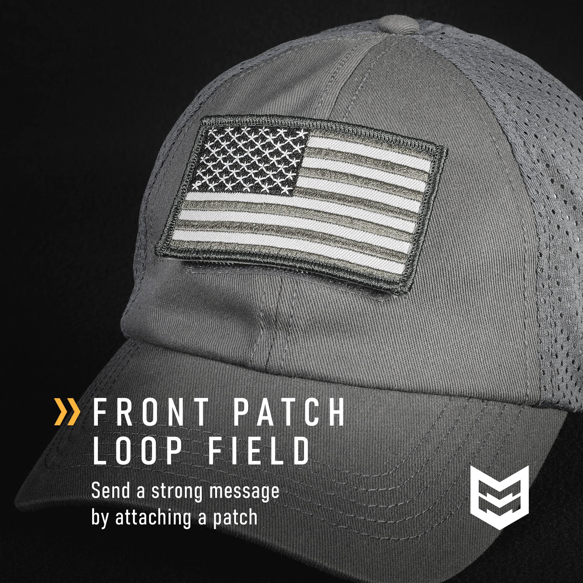 MISSION MADE Mesh Tactical Cap (Wolf Gray)