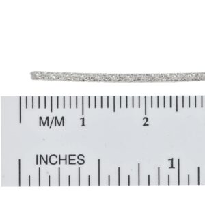 Sterling Silver Sparkle Wire 1.4mm 2-12-inches