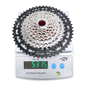 VG SPORTS 8/9/10/11/12 Speed Ultra-Light Bike Cassette for Mountain Bike 11-40T/11-42T/11-46T/11-50T/11-52T MTB Cassette Lightweight Aluminum Bracket Cassette