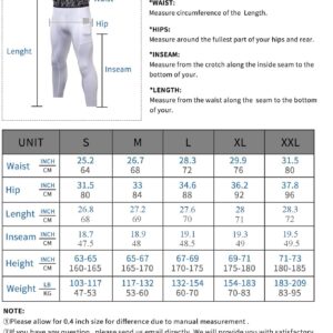 3 Pack Men's Compression Pants 3/4 Workout Dry-fit Baselayers Underwear Sport Tights Running Athletic Leggings Capris