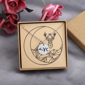 OKEYCH S-JM Gift S-JM Book Series Symbols Necklace Thorns and Roses T-OG and Crescent City Jewelry (S-JM Symbols Necklace)