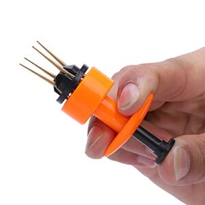 Demeras Fishing Line Clipper, Carp Fishing Tackle Fishing Pellet Bait Bander Tool Carp Fishing Accessories for Outdoor for Carp for Freshwater Fishing(Orange)