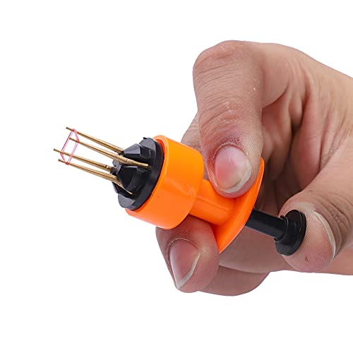 Demeras Fishing Line Clipper, Carp Fishing Tackle Fishing Pellet Bait Bander Tool Carp Fishing Accessories for Outdoor for Carp for Freshwater Fishing(Orange)