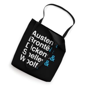 British author names Tote Bag