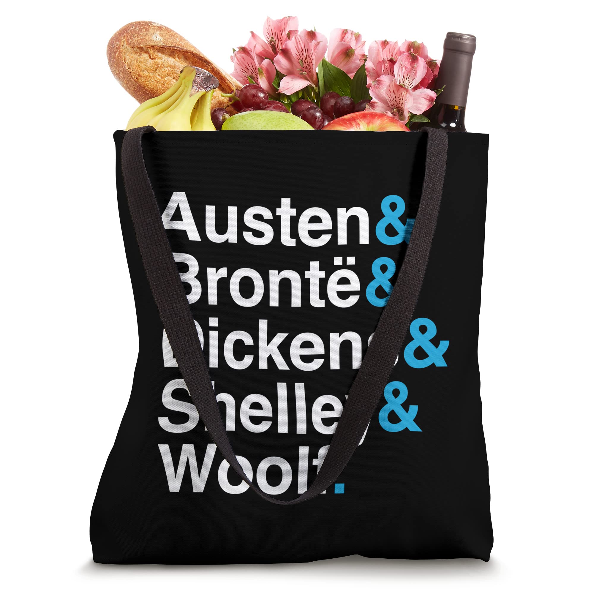 British author names Tote Bag