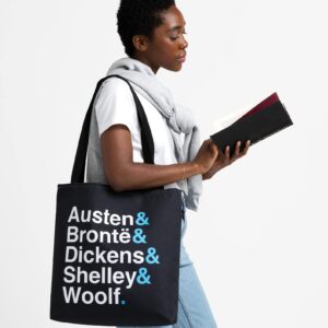 British author names Tote Bag