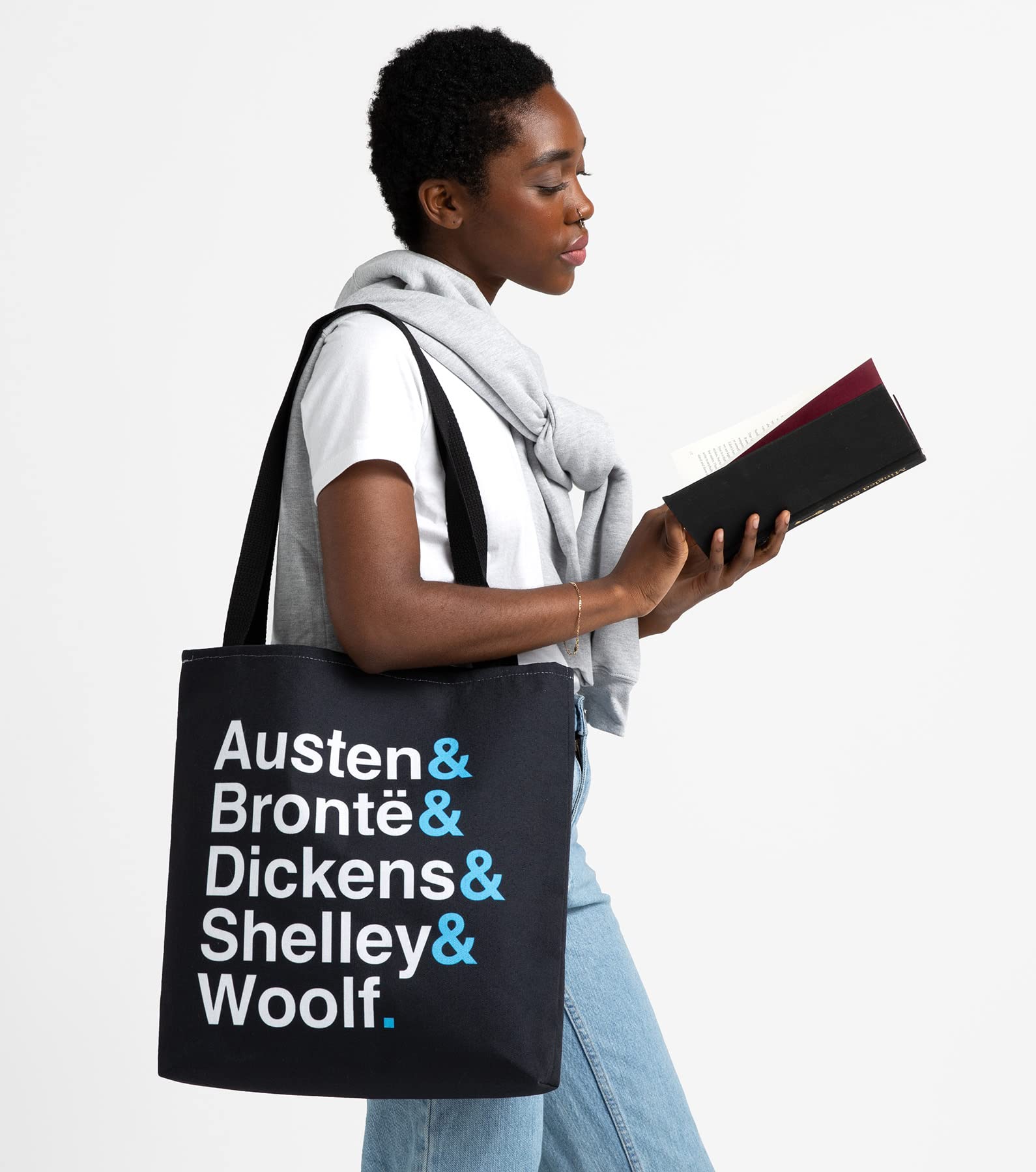 British author names Tote Bag