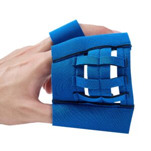 WebGlove Training Glove,Mini Balls Baseball Training Equipment, Web Glove Mini Training Glove, Includes : 3 Gloves and 3 Balls.. (Southpaw, Blue,)