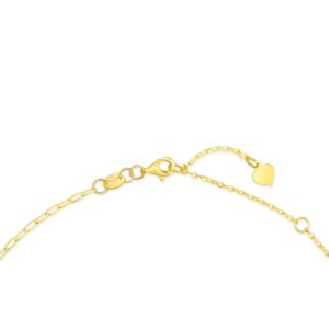 CHOW SANG SANG Dazzling Mirror Gold 999.9 24K Solid Gold Price-by-Weight Gold Round Circle Necklace for Women 93439N (Approx. 0.15tael (~5.61g), 18.5", (47 CM))