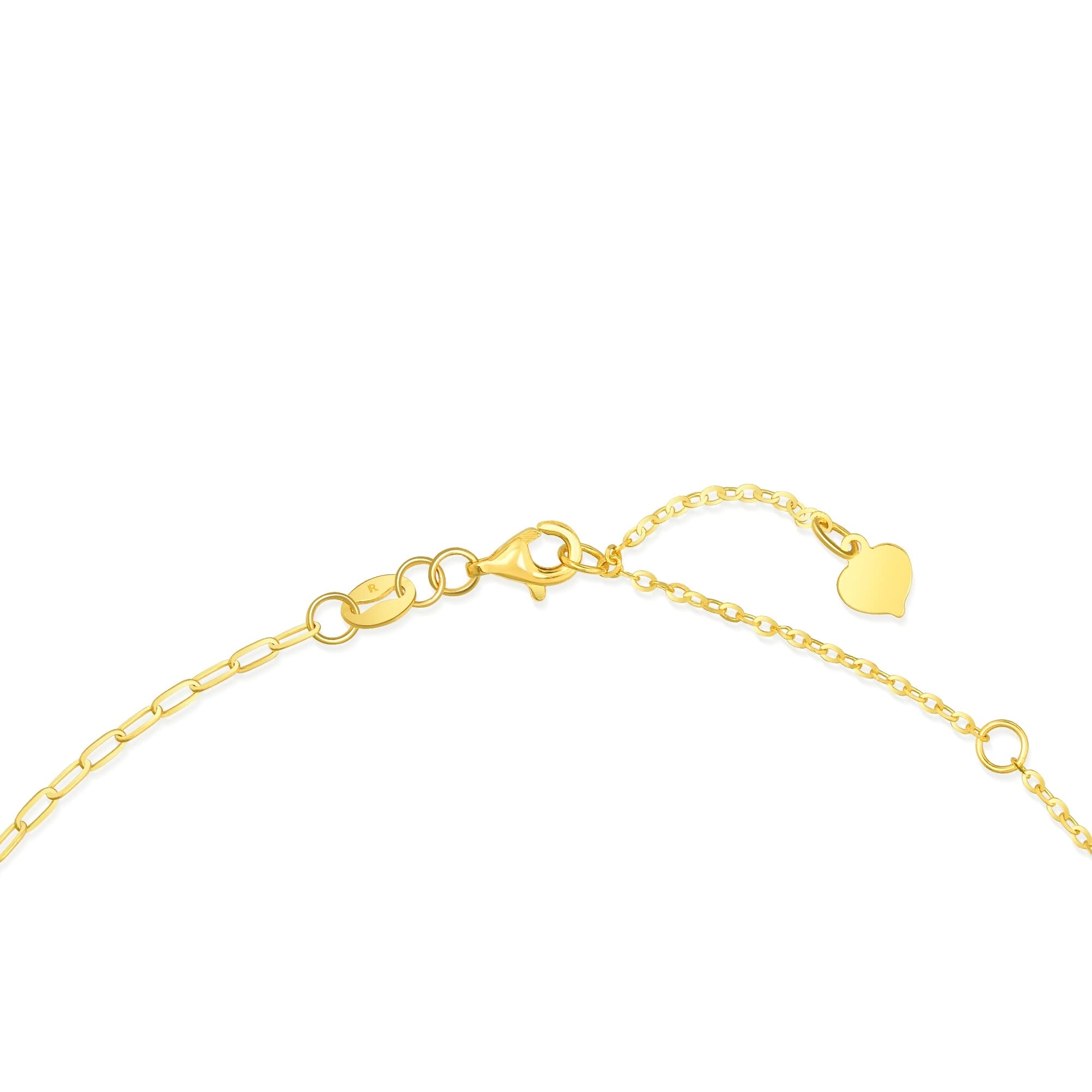 CHOW SANG SANG Dazzling Mirror Gold 999.9 24K Solid Gold Price-by-Weight Gold Round Circle Necklace for Women 93439N (Approx. 0.15tael (~5.61g), 18.5", (47 CM))