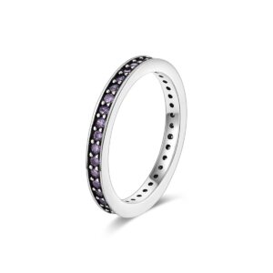 narmo 2mm thin band eternity rings 925 sterling silver purple cubic zirconia stackable rings for women egagement jewelry gifts (6)