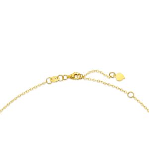 CHOW SANG SANG Dazzling Mirror Gold 999.9 24K Solid Gold Price-by-Weight Gold Double Heart Necklace for Women 93441N (Approx. 0.13tael (~4.86g), 18.5", (47 CM))