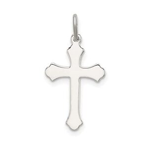 Auriga Fine Jewelry 925 Sterling Silver Antiqued Cross Pendant (L- 20 mm, W- 12 mm) Gift for Women