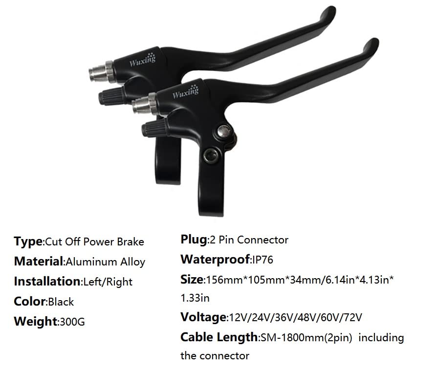 通用 Ebike Parts JN Control System with JN 30A Controller/JN LED S800 Display/Thumb Throttle/PAS/E brakeFor Electric Bike Conversion Kit