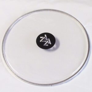 Zaza Percussion Drum Head For Classic Size Egyptian Darbuka Doumbek (8.75''/0.5'' - Transparent)