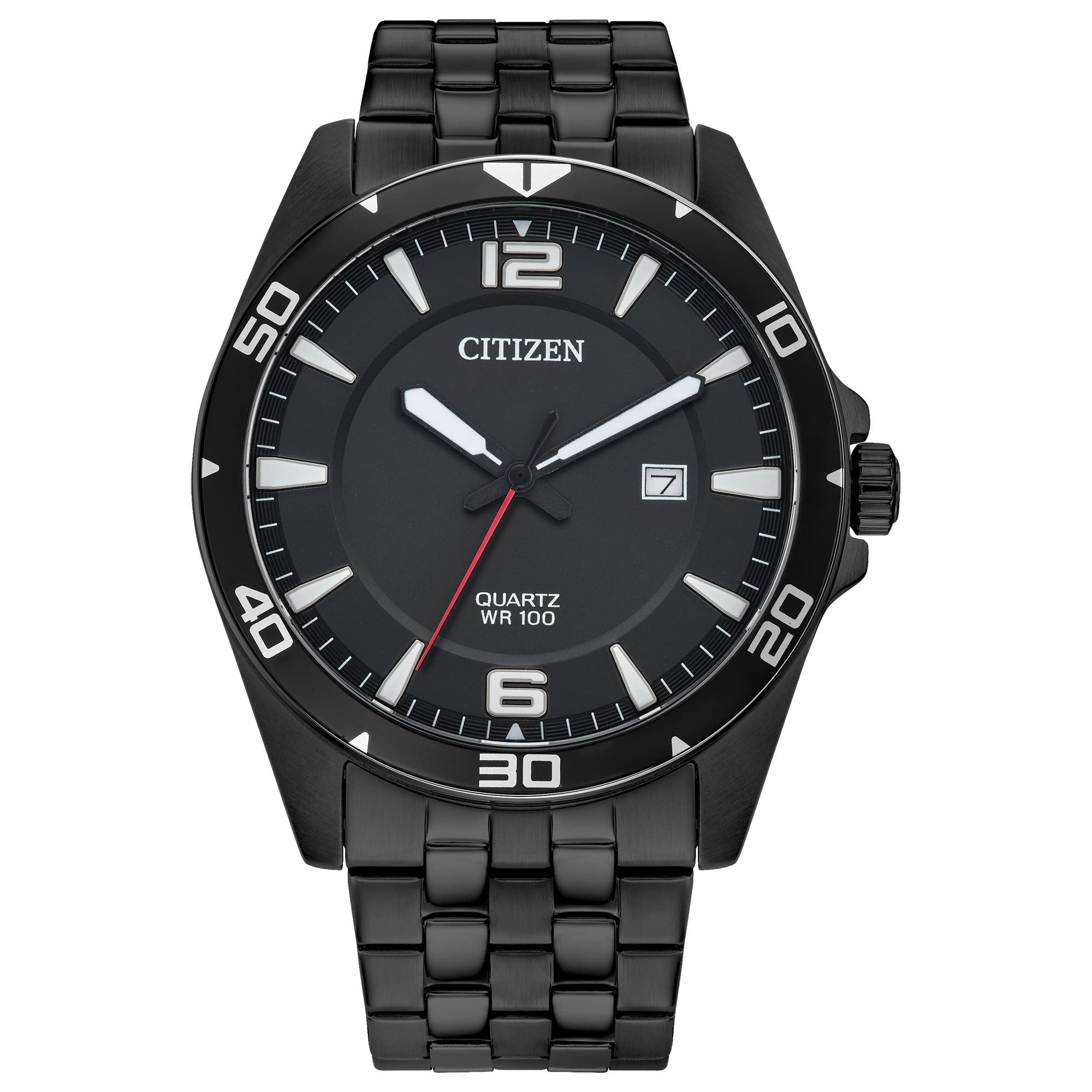 Citizen Classic Quartz Black Stainless Steel Bracelet