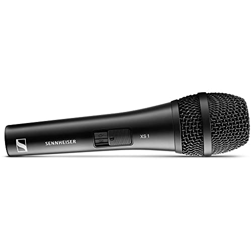 Sennheiser XS 1 Handheld Cardioid Dynamic Vocal Microphone Bundle with Pop Filter and 20" XLR-XLR Cable