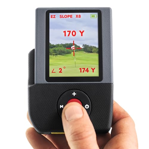 Callaway Golf Screen View Golf Laser Rangefinder - Handheld Golf Laser Rangefinder With A Screen