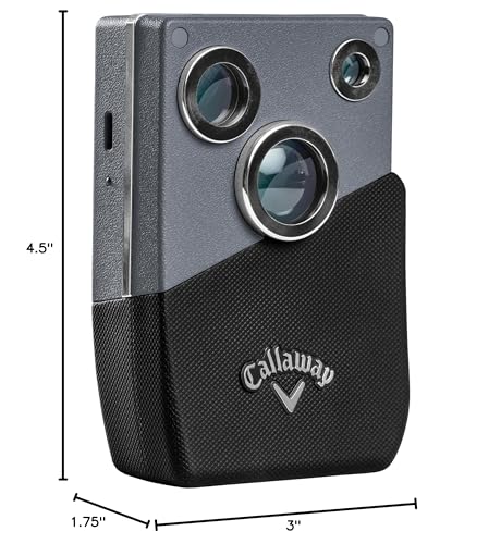 Callaway Golf Screen View Golf Laser Rangefinder - Handheld Golf Laser Rangefinder With A Screen